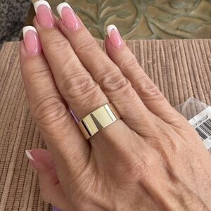 💜  Melinda Maria  Atlas Thick Band Ring